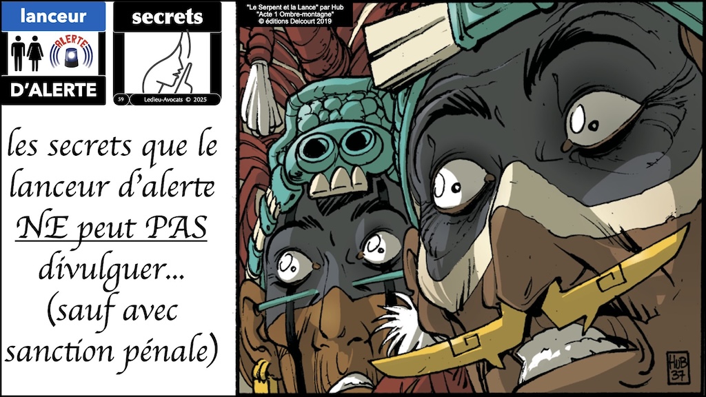 #634 Lanceur d'alerte QUELS SECRETS peuvent (ou non) être divulgués ? © Ledieu-Avocats 2025.059
