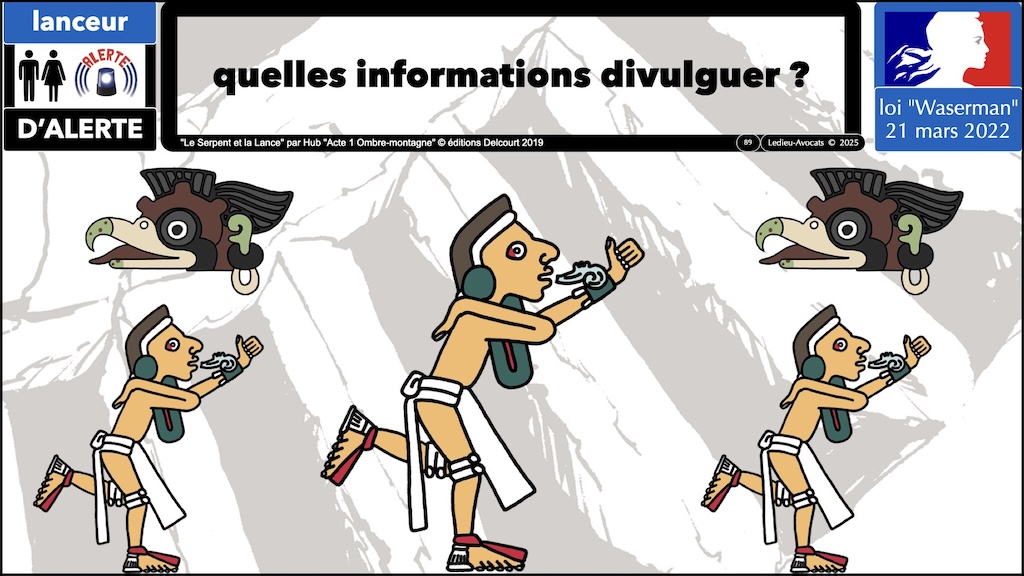 #636 Lanceur d'alerte QUELS FAITS divulguer ? loi Waserman 2022 © Ledieu-Avocats 2025.089