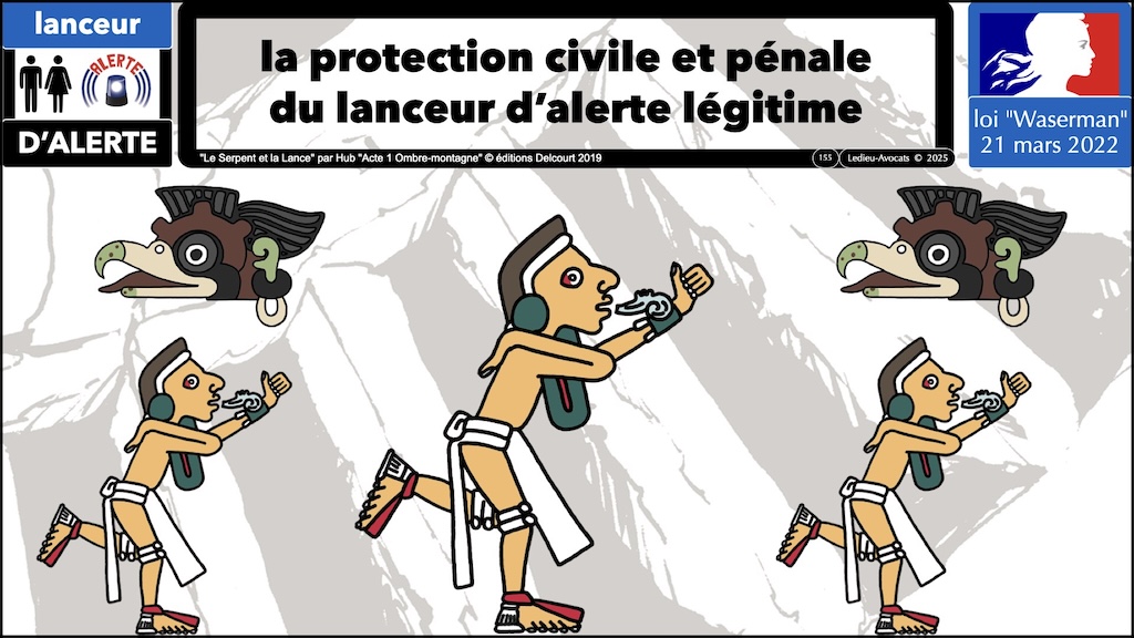 #641 Lanceur d'alerte QUELLE PROTECTION légale ? loi Waserman du 21 mars 2022 © Ledieu-Avocats 2025.155