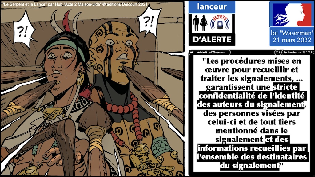 #641 Lanceur d'alerte QUELLE PROTECTION légale ? loi Waserman du 21 mars 2022 © Ledieu-Avocats 2025.159