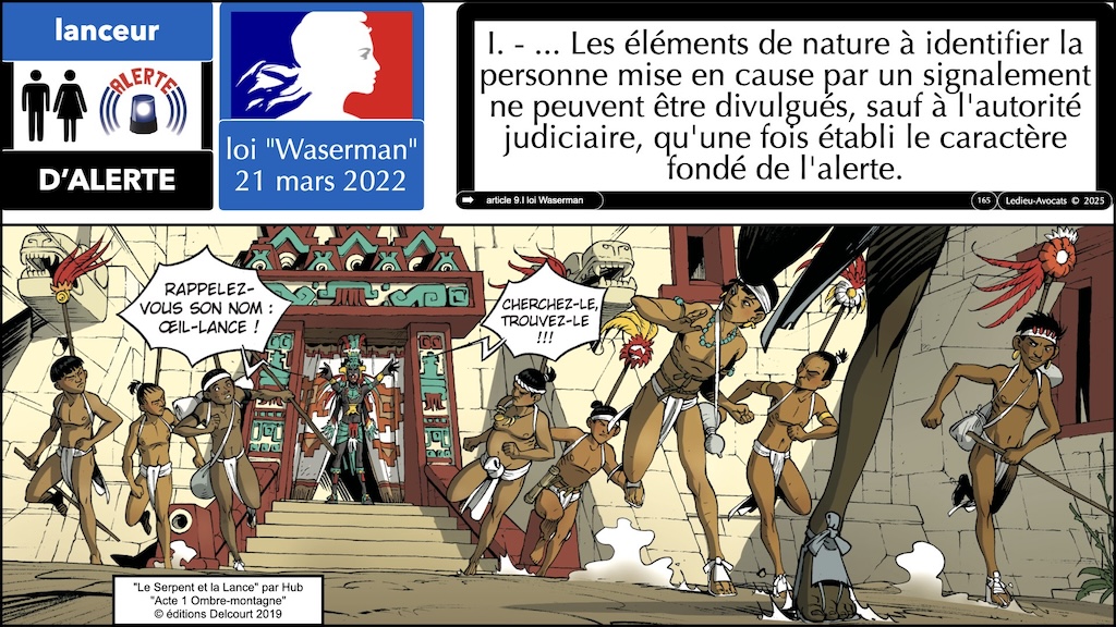 #641 Lanceur d'alerte QUELLE PROTECTION légale ? loi Waserman du 21 mars 2022 © Ledieu-Avocats 2025.165