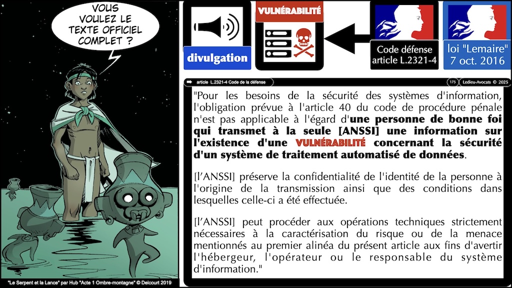 #642 Lanceur d'alerte divulgation des vulnérabilités à l'ANSSI © Ledieu-Avocats 2025.175