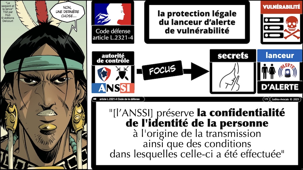 #642 Lanceur d'alerte divulgation des vulnérabilités à l'ANSSI © Ledieu-Avocats 2025.179