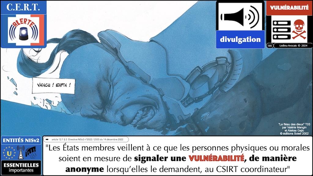 #642 Lanceur d'alerte divulgation des vulnérabilités à l'ANSSI © Ledieu-Avocats 2025.185