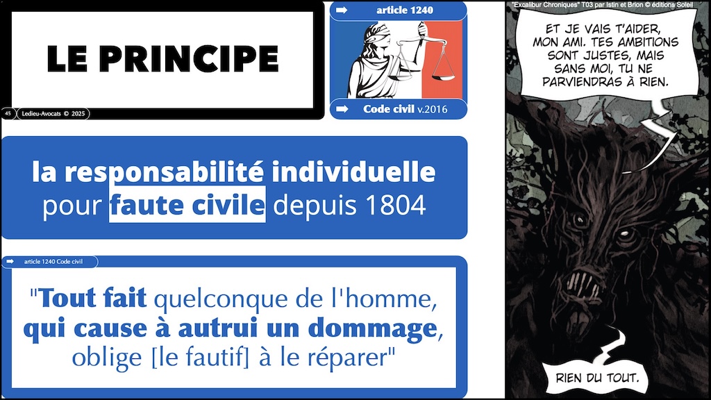 #647 RESPONSABILITE pénale civile PRINCIPES © Ledieu-Avocats 25-06-2025.045