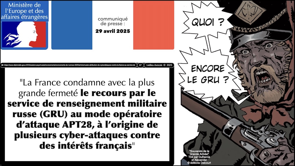 #647 pentest offensif ou défensif que disent la loi, l'ANSSI et et la jurisprudence ? [cours Gardia cybersecurity School 27 juin 2025] © Ledieu-Avocats © Ledieu-Avocats 24-06-2025.087