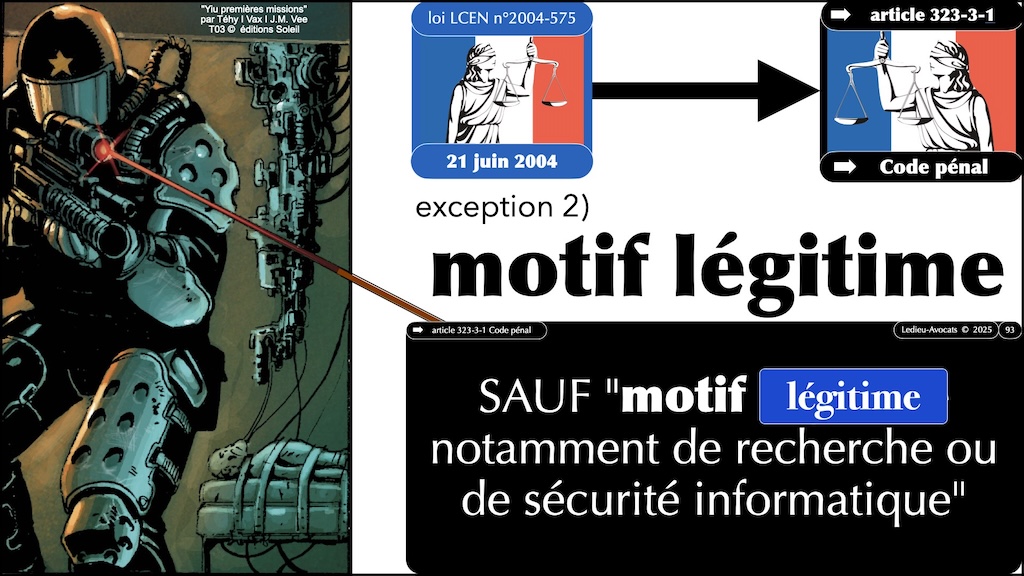 #647 pentest offensif ou défensif que disent la loi, l'ANSSI et et la jurisprudence ? [cours Gardia cybersecurity School 27 juin 2025] © Ledieu-Avocats © Ledieu-Avocats 24-06-2025.093