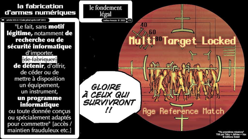 #647 pentest offensif ou défensif que disent la loi, l'ANSSI et et la jurisprudence ? [cours Gardia cybersecurity School 27 juin 2025] © Ledieu-Avocats © Ledieu-Avocats 24-06-2025.173