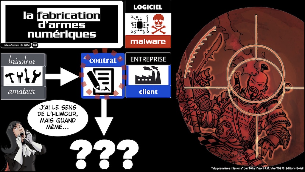 #647 pentest offensif ou défensif que disent la loi, l'ANSSI et et la jurisprudence ? [cours Gardia cybersecurity School 27 juin 2025] © Ledieu-Avocats © Ledieu-Avocats 24-06-2025.184