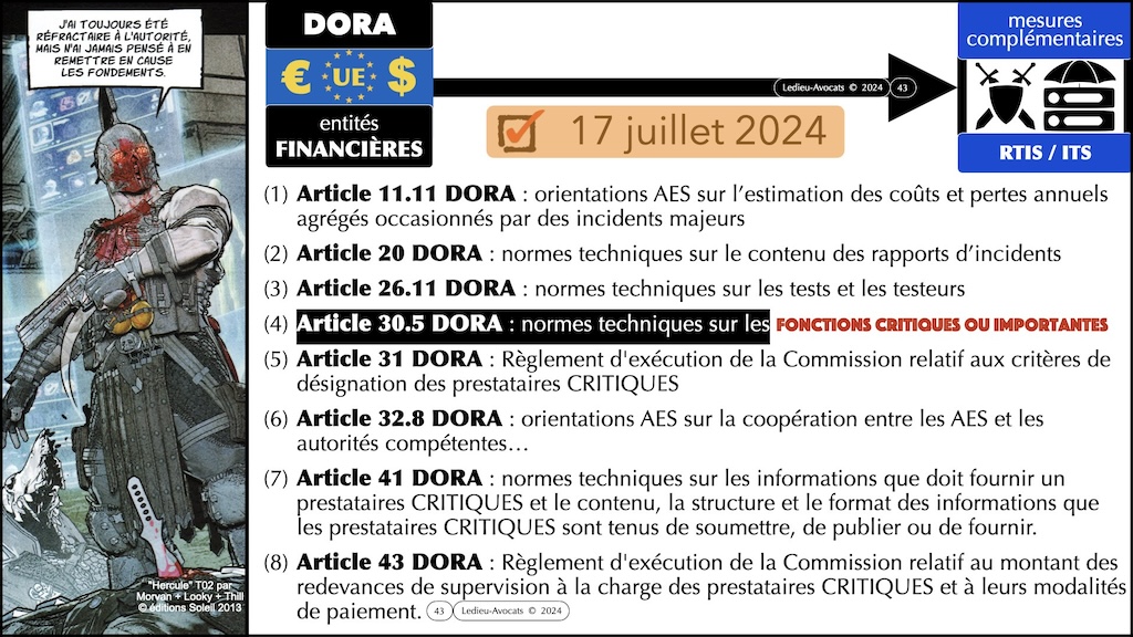 #572-3 cyber sécurité les 12 travaux de DORA © Ledieu-Avocats 04-07-2024.043