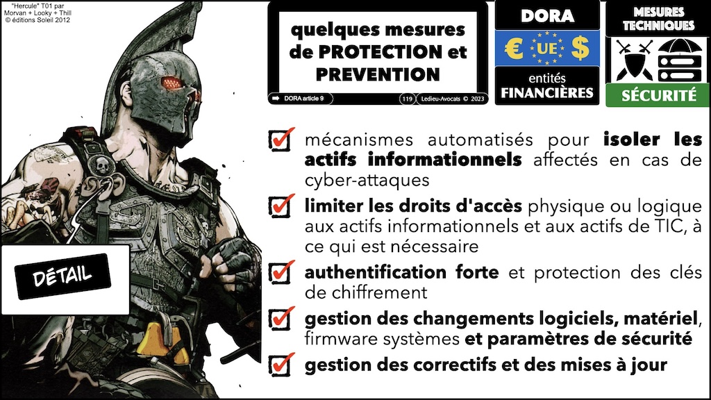 #572-3 cyber sécurité les 12 travaux de DORA © Ledieu-Avocats 04-07-2024.119