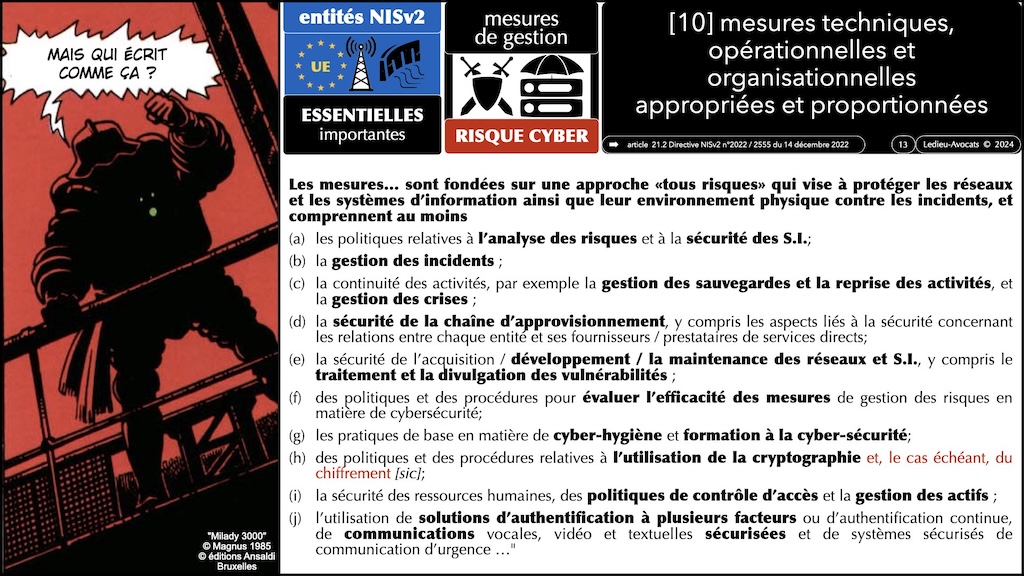 NIS2 quelles mesures de sécurité ?