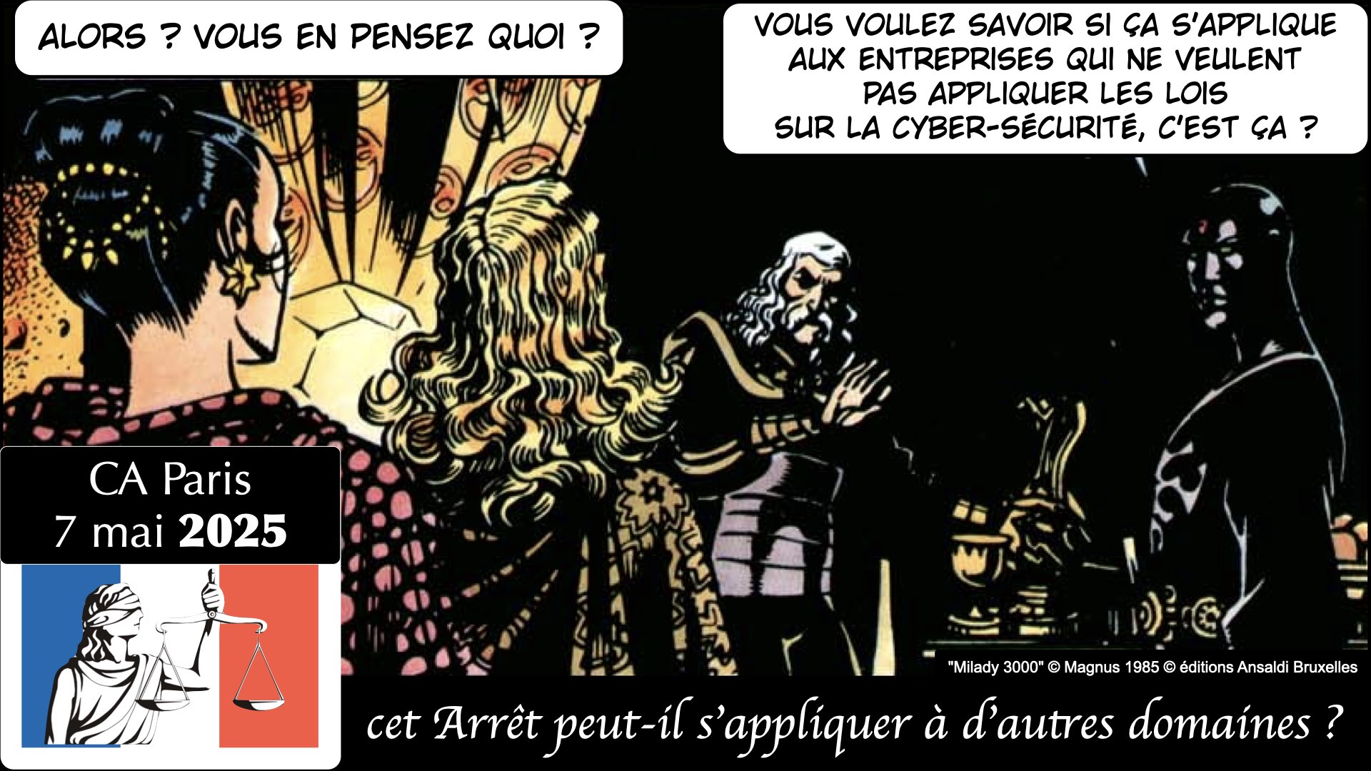 #653 concurrence déloyale pour non- respect d'une règlementation JURISPRUDENCE CA Paris 7 mai 2025 © Ledieu-Avocats 06-07-2025.006-00