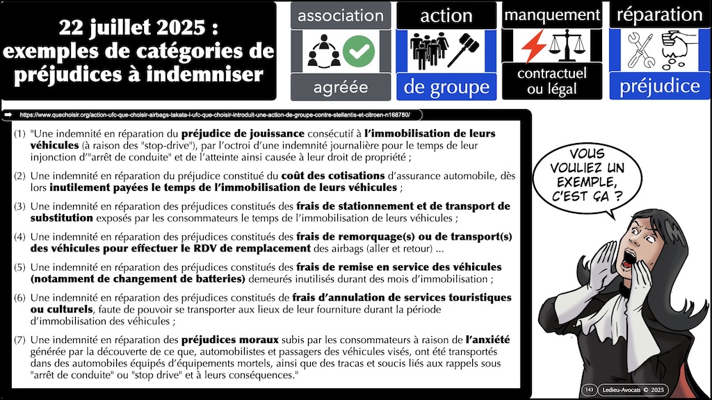 #661 action groupe indemnisation individuelle ou collective #7:7 © Ledieu-Avocats 26-07-2025.143