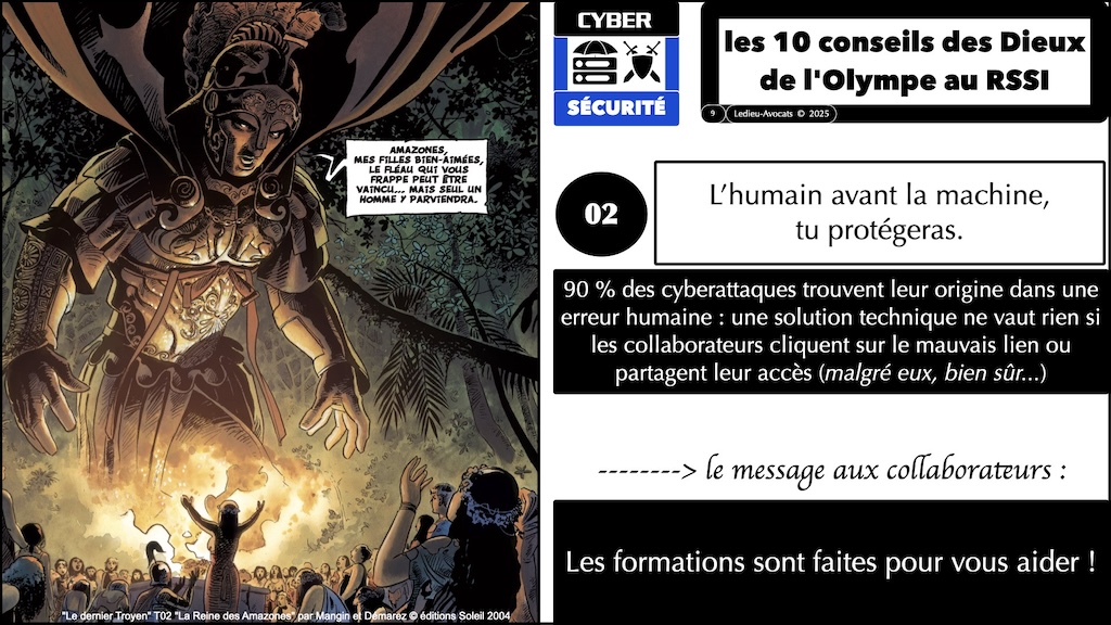 #662 dix conseils des Dieux au RSSI pour aller parler à sa Direction Générale [en collaboration avec Anouar BACHOUNDA Neotrust] © Ledieu-Avocats 13-08-2025.009