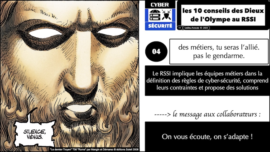 #662 dix conseils des Dieux au RSSI pour aller parler à sa Direction Générale [en collaboration avec Anouar BACHOUNDA Neotrust] © Ledieu-Avocats 13-08-2025.013