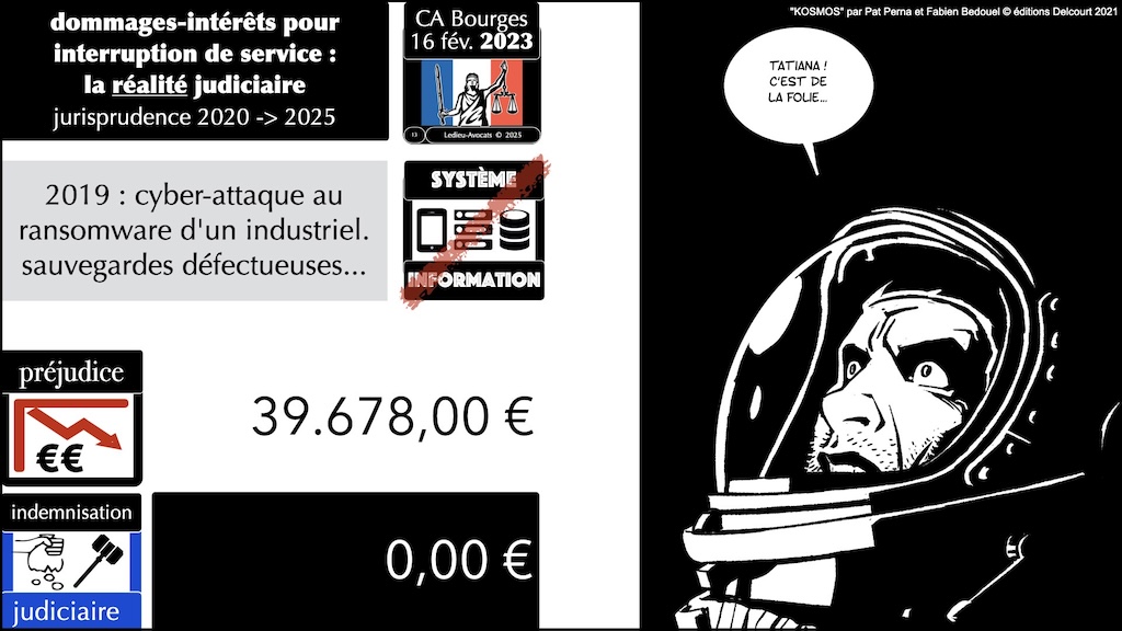 #663 interruption de service quelle indemnisation judiciaire principes légaux et jurisprudences 2020 à 2025 © Ledieu-Avocats.013