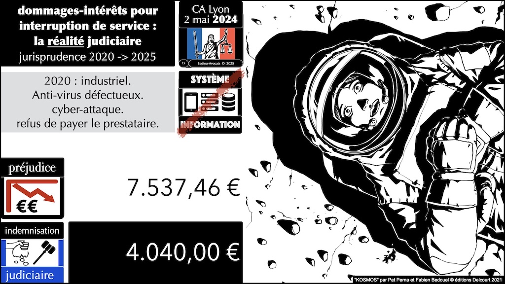 #663 interruption de service quelle indemnisation judiciaire principes légaux et jurisprudences 2020 à 2025 © Ledieu-Avocats.015