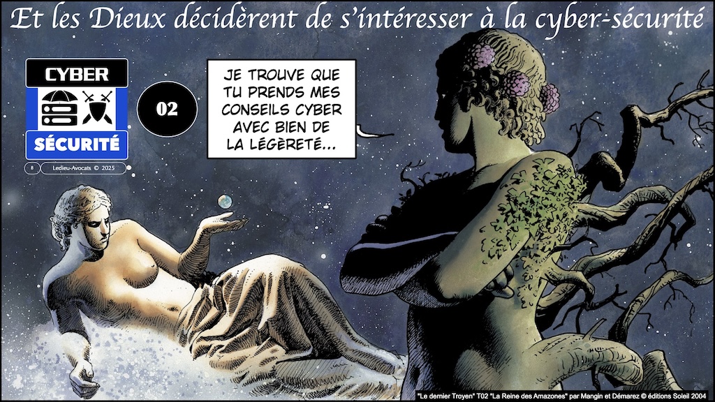 #662 dix conseils des Dieux au RSSI pour aller parler à sa Direction Générale en collaboration avec Anouar BACHOUNDA Neotrust © Ledieu-Avocats.008