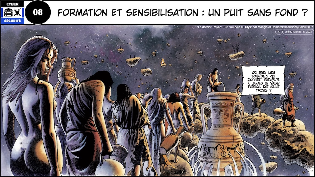 #662 dix conseils des Dieux au RSSI pour aller parler à sa Direction Générale en collaboration avec Anouar BACHOUNDA Neotrust © Ledieu-Avocats.020