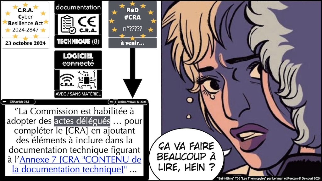 #688 CRA la documentation technique obligatoire Cyber Resilience Act © Ledieu-Avocats 22-09-2025.005