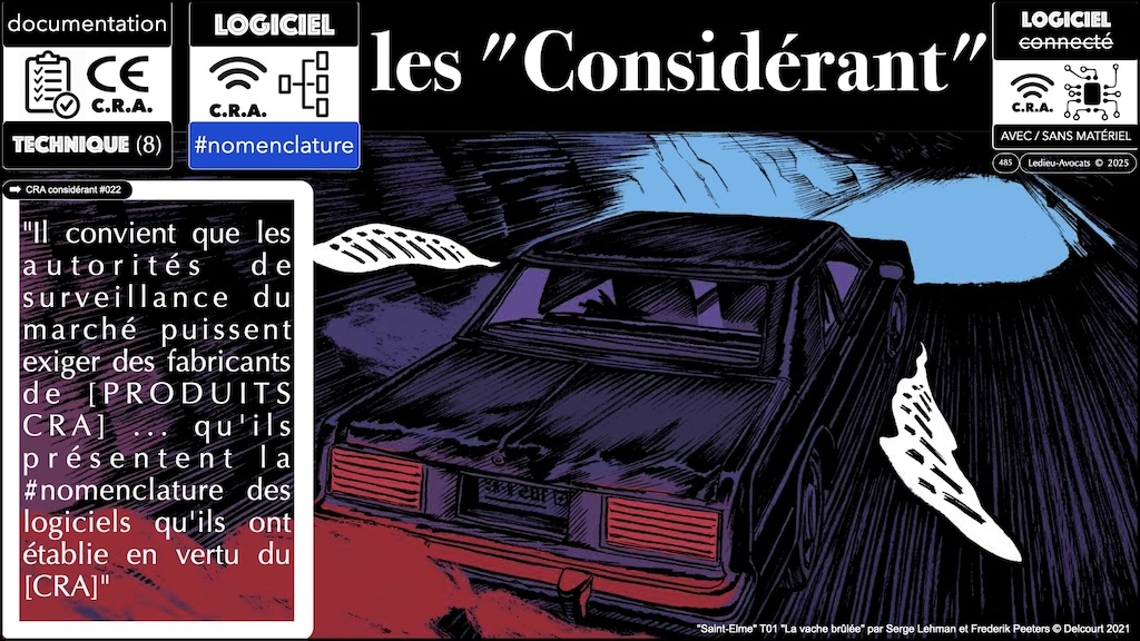 #690 CRA la nomenclature des logiciels embarqués Cyber Resilience Act épisode #15 © Ledieu-Avocats.017