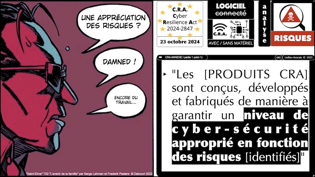 #691 CRA évaluation des risques cyber Cyber Resilience Act épisode #16 © Ledieu-Avocats.002