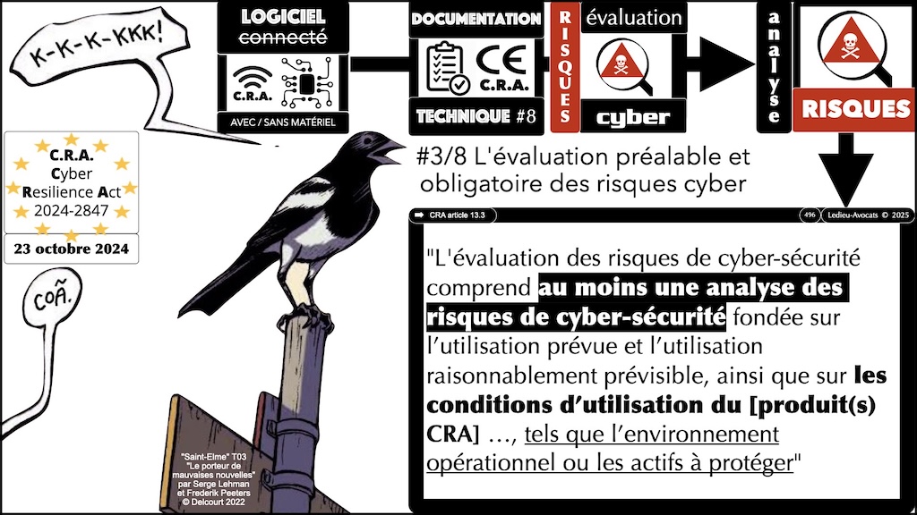 #691 CRA évaluation des risques cyber Cyber Resilience Act épisode #16 © Ledieu-Avocats.008