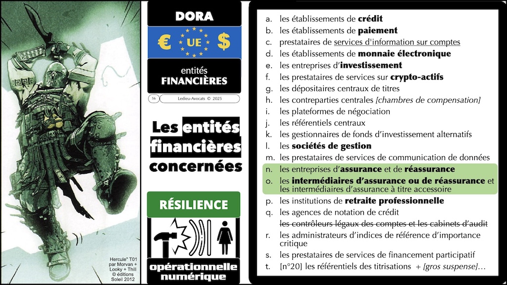 #674 DORA = résilience numérique = cybersécurité IAP Institut des Assurances de Paris Panthéon Sorbonne 14 octobre 2025 © Ledieu-Avocats.056