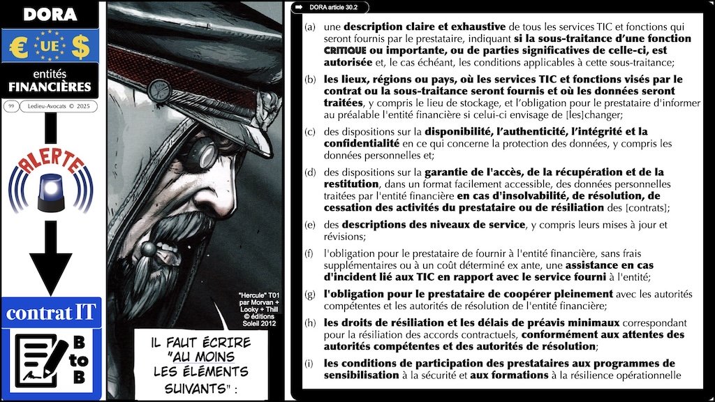 #674 DORA = résilience numérique = cybersécurité IAP Institut des Assurances de Paris Panthéon Sorbonne 14 octobre 2025 © Ledieu-Avocats.099