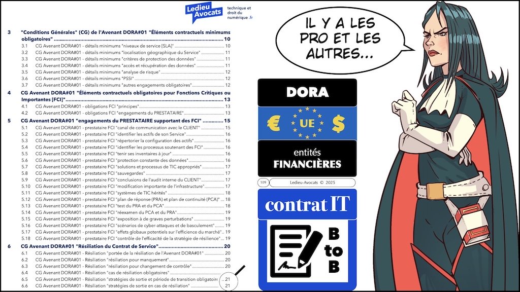 #674 DORA = résilience numérique = cybersécurité IAP Institut des Assurances de Paris Panthéon Sorbonne 14 octobre 2025 © Ledieu-Avocats.109