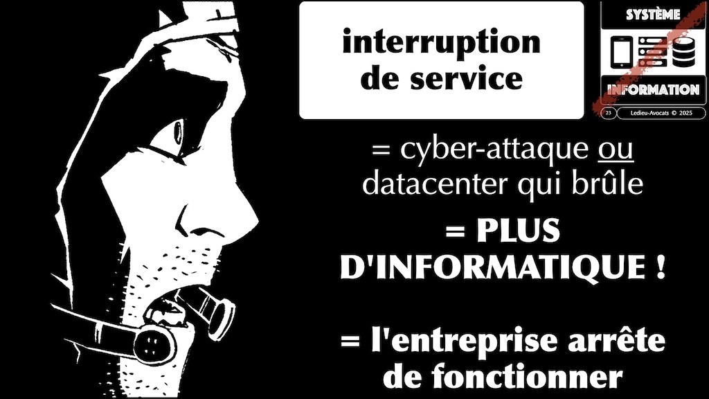 #685 le bon la brute et les truands (le tribunal, la responsabilité et les cyberattaques ?) [conférence Campus Cyber Nouvelle Aquitaine 18 décembre 2025 © Ledieu-Avocats.023