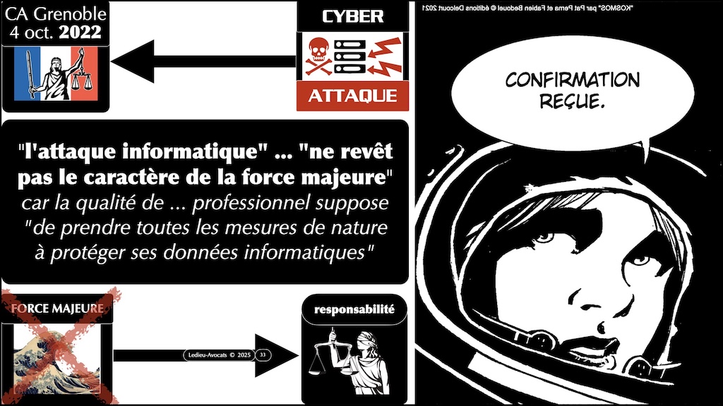 #685 le bon la brute et les truands (le tribunal, la responsabilité et les cyberattaques ?) [conférence Campus Cyber Nouvelle Aquitaine 18 décembre 2025 © Ledieu-Avocats.033