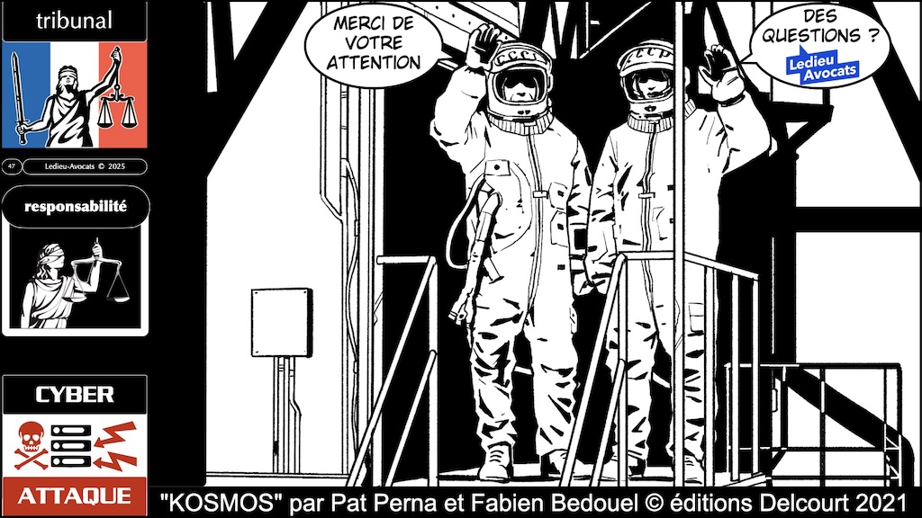 #685 le bon la brute et les truands (le tribunal, la responsabilité et les cyberattaques ?) [conférence Campus Cyber Nouvelle Aquitaine 18 décembre 2025 © Ledieu-Avocats.047