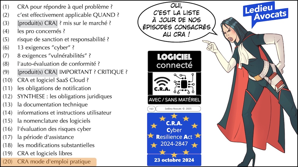 #686 CRA mode d'emploi pratique NEOTRUST 6 novembre 2025 © Ledieu-Avocats.163