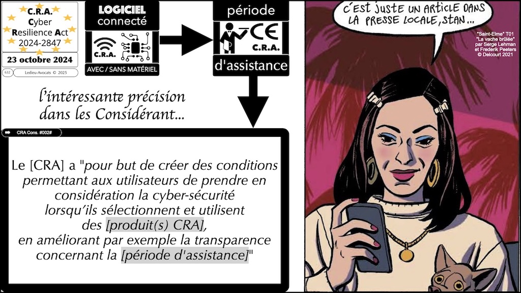 #692 CRA la période d'assistance #17 Cyber Resilience Act #17 © Ledieu-Avocats.023