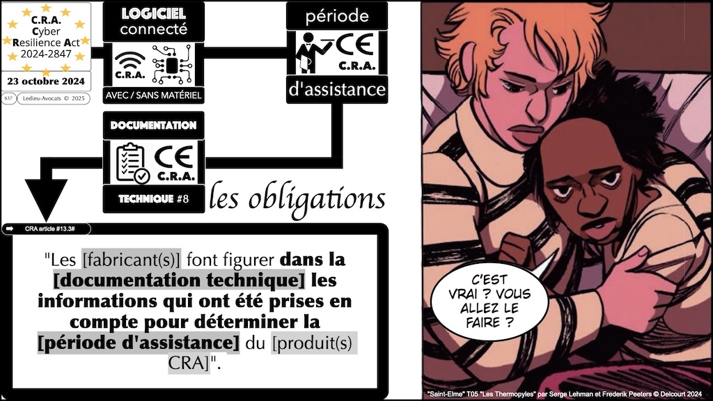 #692 CRA la période d'assistance #17 Cyber Resilience Act #17 © Ledieu-Avocats.028