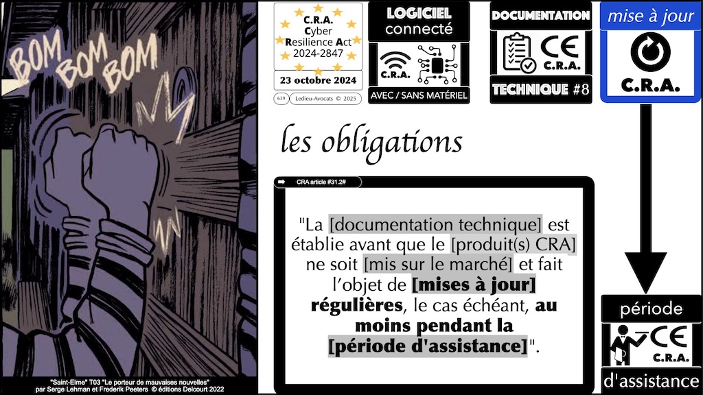 #692 CRA la période d'assistance #17 Cyber Resilience Act #17 © Ledieu-Avocats.030