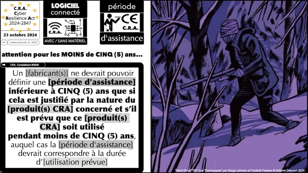 #692 CRA la période d'assistance #17 Cyber Resilience Act #17 © Ledieu-Avocats.038
