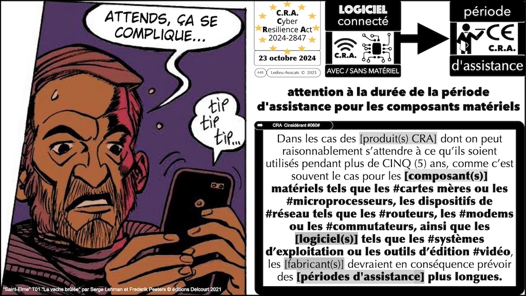 #692 CRA la période d'assistance #17 Cyber Resilience Act #17 © Ledieu-Avocats.039