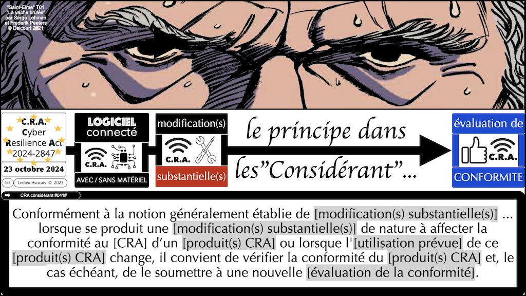 #693 CRA les modifications substantielles Cyber Resilience Act #18 © Ledieu-Avocats.022