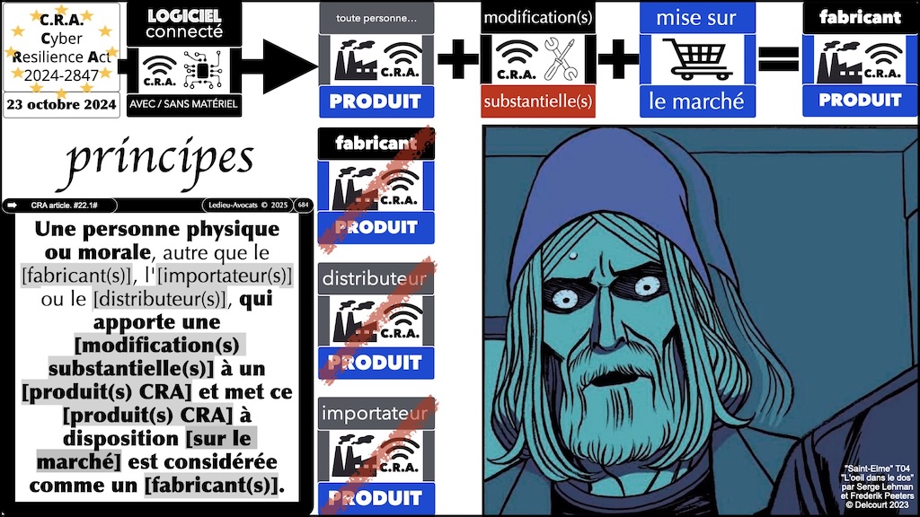 #693 CRA les modifications substantielles Cyber Resilience Act #18 © Ledieu-Avocats.024
