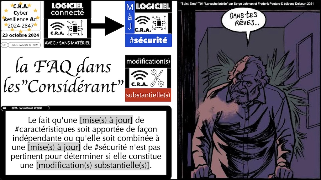 #693 CRA les modifications substantielles Cyber Resilience Act #18 © Ledieu-Avocats.037