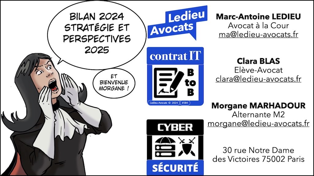 Ledieu-Avocats bilan 2024 stratégie perspectives 2025 © Ledieu-Avocats