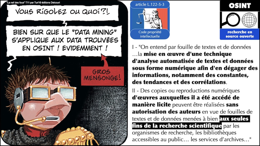 #599 droit de l'OSINT avec FOCUS droit de la preuve judiciaire DU Criminologie Université de Bordeaux 11 décembre 2024 © Ledieu-Avocats.042