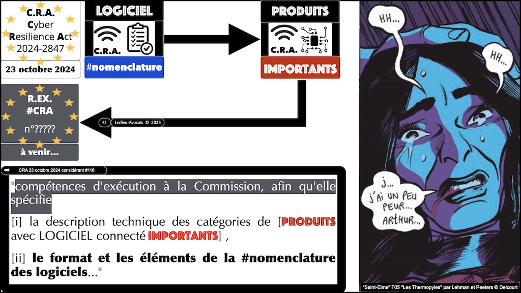 #612 CRA 8 mesures vulnérabilités obligatoires pour [PRODUITS avec LOGICIEL connecté] Cyber Resilience Act #07 [18 février 2025] © Ledieu-Avocats.043