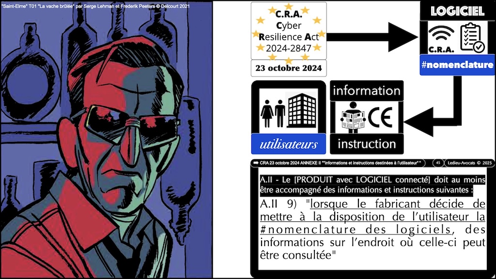 #612 CRA 8 mesures vulnérabilités obligatoires pour [PRODUITS avec LOGICIEL connecté] Cyber Resilience Act #07 [18 février 2025] © Ledieu-Avocats.045