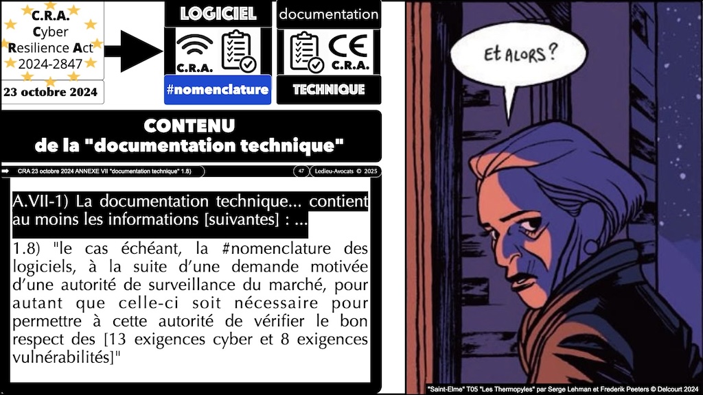 #612 CRA 8 mesures vulnérabilités obligatoires pour [PRODUITS avec LOGICIEL connecté] Cyber Resilience Act #07 [18 février 2025] © Ledieu-Avocats.047
