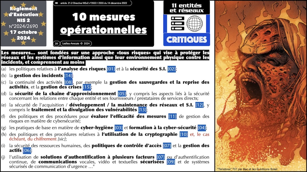 #631 Règlement d'exécution NIS2 PODCAST Cybersecurity all day part #3:3 [27 mai 2025] © Ledieu-Avocats 2025.020