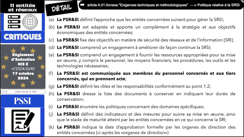 #631 Règlement d'exécution NIS2 PODCAST Cybersecurity all day part #3:3 [27 mai 2025] © Ledieu-Avocats 2025.022